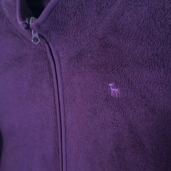 Like New! Old Navy Zip Up Purple Cardigan sz XL - Picture 4 of 8